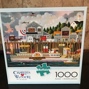 NIB. CHARLES WYSOCKI 1000 piece puzzle “By the Sea”